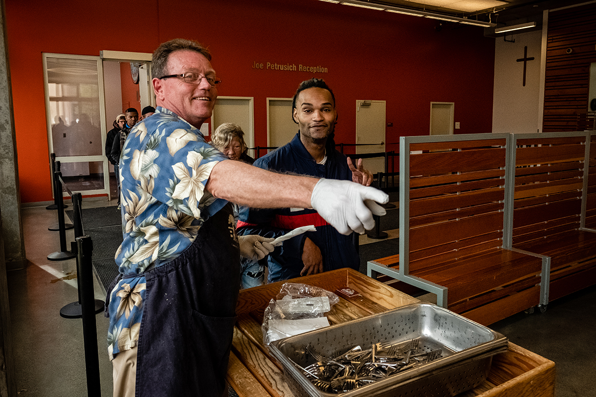 Rebuilding His Life by Helping Others