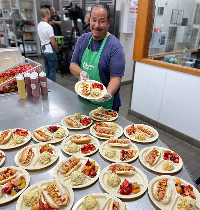 Hunger Action Month Hot Dog Dinner