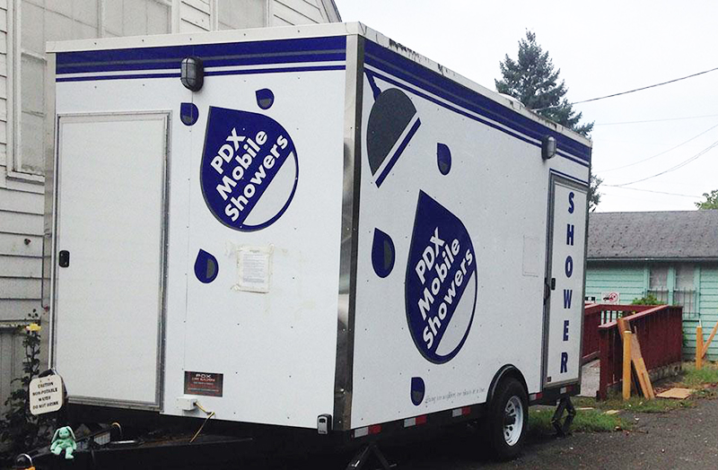 Clackamas Service Center Shower Trailer