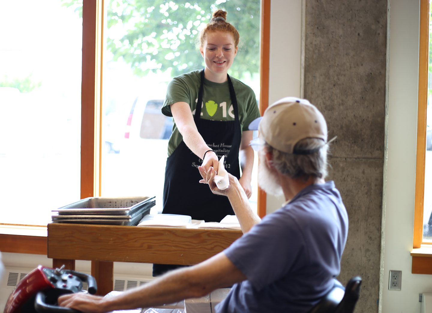 All In: Dedicating a Year to Serving Portland’s Homeless and Low-Income Populations