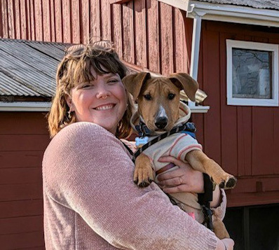 Maggie Cornish and Otis Blanchet Farm staff