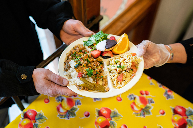 Plate of Food How to Donate Food Blanchet House