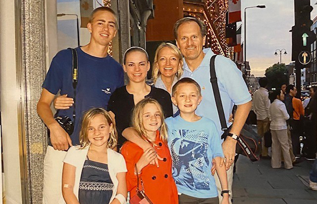 Rhoni Wiswall Family in London 2011