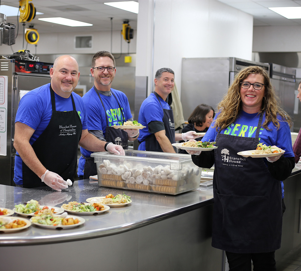 Blanchet House Group Volunteering