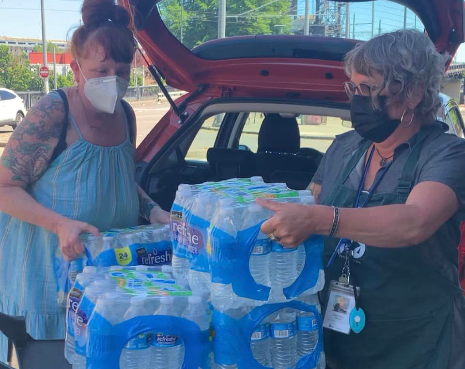 Heat Relief: Water and Cooling Centers