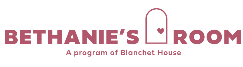 Blanchet House Bethanie's Room logo pink
